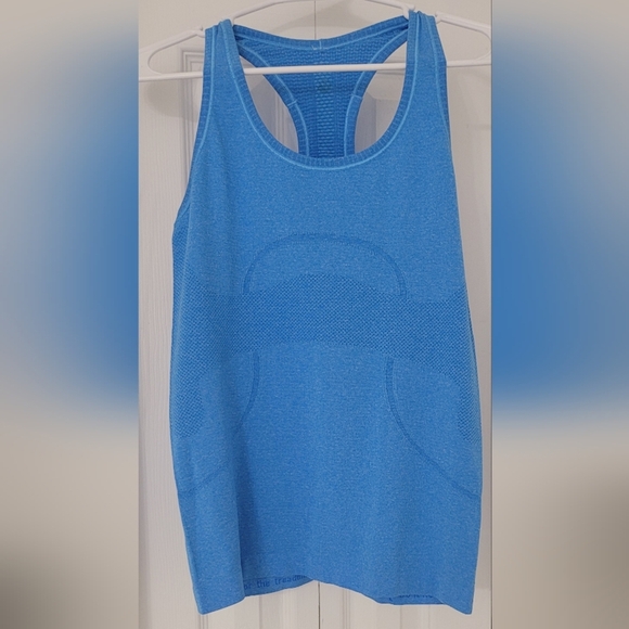 lululemon athletica Tops - Lululemon Athletica Blue Pencil Top